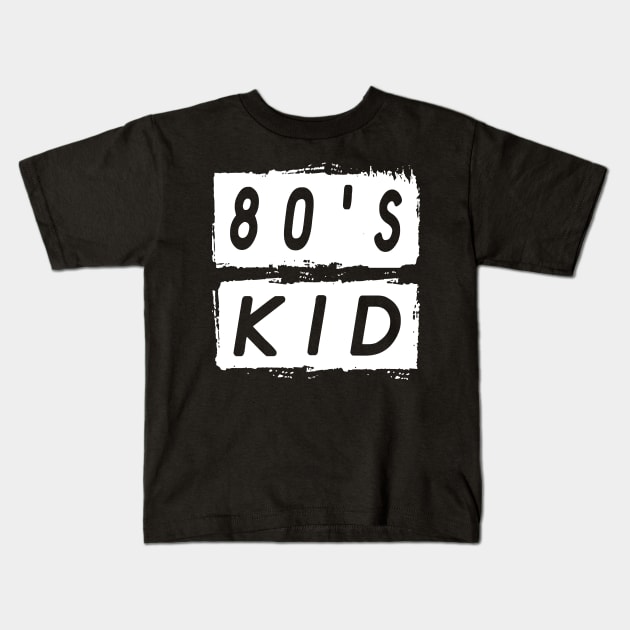 80's Kid Costume Kids T-Shirt by Firesquare